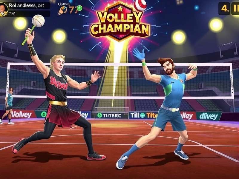 Volley Titan Champion Game Screenshot